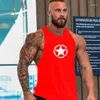 Linne för herr Ankomster Bodybuilding Stringer Top Man Bomull Gym Ärmlös skjorta Herr Fitnessväst Singlet Sportkläder Träning Tanktop3