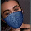 Designer masker spetsar vikbar ansiktsmask skyddande andning andningsskydd anti damm mascarilla snygg slitstyrka mode woma dhyqv