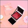 Jewelry Pouches Bags Jewelry Pouches Bags Valentines Day Nine Roses Box Wooden Double Der Gift Brit22 Drop Delivery 2022 Packaging D Dherw