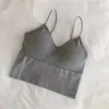 Canottiere da donna Per il tempo libero da donna Sport senza schienale sexy Reggiseno multifunzionale Sling Alla moda senza maniche con scollo a V Gilet corto senza cornice raccolto