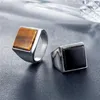Anéis de casamento boêmio forma quadrada gemstone anel para mulheres vintage aço inoxidável dedo jóias produtos de tendência 20229164336