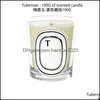 Candles Candles 190G Scented Candle Including Box Dip Colllection Bougie Pare Home Decoration Collection Item Drop Delivery2647