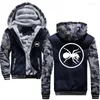 Men's Hoodies Winter Inner Fleece Men Print Prodigy Version Autumn And Sweatshirts High Quality Mens Hoodie