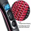 ヘアストレートナー剤Pro Ceramic StraighningIrons Electric Brush Styling Comb Care Massager Simply Fast 221101