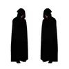 Halloween party Decoration adulto grim reaper nero mantello monostrato mantello costume puntelli GCB16384