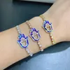 Braccialetti di fascino religione Hamsa Hamsa regolabile Cristalli di moda dorata per donne Coppia per ragazze Girlie Giochi Gioielli