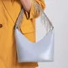 Abendtaschen Luxus Strass Quaste Abend Handtasche Frauen 2022 Neue Sommer Diamanten Eimer Umhängetaschen Bankett Clutch Grau Blau Tote Geldbörse L221014