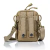 Borse da trekking Nylon Borsa tattica militare Borsa da viaggio a tracolla Sport all'aria aperta Arrampicata Avventura Caccia Pesca Borsa porta attrezzi portatile Molle Gear L221014