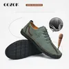 GAI Dress Shoes Men's Microfiber Leather Casual Fashion Driving Lace-up Flats Comfortable Loafers Moccasins 221022 GAI