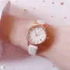 Armbanduhren 1 stücke Rosa Sakura Mond Stern Freundinnen Niedlichen Cartoon Mädchen Armbanduhr Nur Frauen Uhren