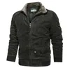 Herrenfell Kunstpelz 2022 Winter Fleece Warme Cordjacke Herren Pelzkragen Lässiger Modemantel Herren Wasserdicht Große Größe M-6XL Schlanke Herrenjacke Top T221007