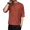 Men's T Shirts Summer Man Shirt Slim T-shirt Labeling Tee Plus Size 5XL