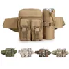 Sacs de randonnée Tactique Pack de randonnée Jogging Jogging Water Bottel Phone Phone Pouche Armée Militaire étanche Outdoor Camping Camping Oxford Belt Sac L221014