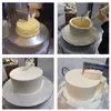 2022 Semi Automatic Kitchen Birthday Cake Smoothing Machine Cake Plastering Cream Layer Filling Maker