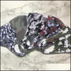 Designer-Masken Einweg-waschbare Gesichtsmasken Camouflage-Schwammtuch Mascarilla Mode dünne atmungsaktive Camo-Atemschutzmaske Sports Man W Dhjmi