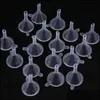 Lab Supplies Lab Supplies 10Pcs Mini Plastic Funnel Small Mouth Liquid Oil Funnels Laboratory Tools School Experimental Drop Deliver Dhsux