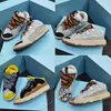 Designer Classic Casual Shoes Curb Sneakers Multicolor nappa Calfskin Rubber Platform Luxury Hombres mujeres Sneaker Leather Mesh Woven Tamaño 35-46