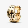 Charm -kralen passen Pandora -stijl armband sieraden hanger ring Halloween Zebra hartoorbellen