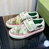 Designer Tennis 1977 Canvas shoes New White leather Men ACE Green and red Web Low Flat Luxury Sneaker