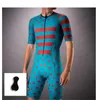 Racing Sets 2023 Wholesale Custom Tri Suit Apparel Sublimation Cycling Triathlon Jumpsuit Customized Clothing Skin