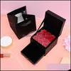 Jewelry Pouches Bags Jewelry Pouches Bags Valentines Day Nine Roses Box Wooden Double Der Gift Brit22 Drop Delivery 2022 Packaging D Dherw