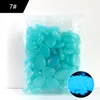 Home Decor 100 Pieces/bag Colorful Luminous Stone Villa Gardening Fish Tank Landscaping Artificial Luminous Stones