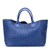 Borse a tracolla Design di marca Borse tessute per le donne Bales Fashion Tide Weave Hand Lady Borsa a grande capacità Shopping Basket Bag 221017