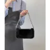 Bolsos de noche Cadenas Bolso para las axilas Nuevo Charol Pequeño Hombro Bolsas de mensajero Diseñador de lujo Mujer Puese Bolso Bolso para teléfono móvil Negro L221014