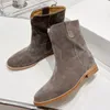 Luxo Designer Sapatos Casuais Serviço de Viagem Botas naturais e Sylvie Net e Box Size35-41