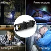 Torches mini zaklampen Oplaadbare LED -zaklamp Gebruik XPE COB LAMP kralen van 100 meter lichtafstand gebruikt voor avontuurlijke camping enz. L221014