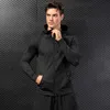 Men's Jackets Men's Sports Coat Fitness Running Training Long Sleeve Windproof Jacket Zipper Casual Hoodie Quick Drying Coat T221017