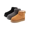 Designerskie buty śniegowe tazz australijska platforma pantofla puszyste muły ciepłe zimowe botki futra luksusowe buty buty buty buty
