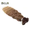 Bandeau Bella Water Wave Bundles de cheveux synthétiques Extensions de cheveux synthétiques Ombre Blonde Weave Bundles 6PcsPack 20 pouces Cosplay Weavon 221014