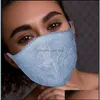 Designer masker spetsar vikbar ansiktsmask skyddande andning andningsskydd anti damm mascarilla snygg slitstyrka mode woma dhyqv