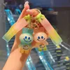 Decompressie speelgoed schattige geleidelijke verandering regenboog konijn groothandel sieraden hangende sleutelhanger siliconen auto hangende poppen schooltas