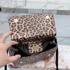 5A siciliansk tygväska designer läder leopard tryck axel kvalitet crossbody för kvinnor klassisk berömd varumärke handväska 220320