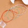 Bracelets de cheville 2022 Vintage corde cheville femmes mode à la main coloré tressé macramé pour bijoux cadeau