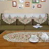 Chair Covers Peach Roses Series Rural Cloth Art Chinese Embroidery Sofa Cover Towel Cushion Back Of A Rotary