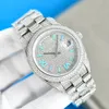 Diamentowe zegarki Designer Watches Mens Automatyczny ruch mechaniczny Wodoodporny męski Bransoletka Sapphire Stal nierdzewna 41 mm na rękę Montre de Luxe Festival Gift