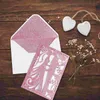 Gift Wrap 5pcs Chic Stylish Wedding Invitations Invitation Cards For Valentine's Day