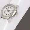 Kvinnors mekaniska klocka avslappnad elegant 9015-cal.324 Avancerad rörelse automatisk kedja 35,6 mm Crystal Diamond Dial Luxury Watch