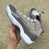 Jumpman 11 Cool Gray Mens Basketball Shoes Carbon Fiber 11s Medium Cool Women Sports Sneakers Runners CT8012-005