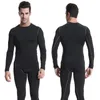 Vêtements de nuit pour hommes Vêtements de nuit IRON JIA'S Moto dessus de chemise Sport séchage rapide ski chaud Moto sous-vêtements thermiques pour hommes ensembles vêtements de sport Bas