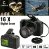 디지털 카메라 HD05 디지털 SLR 카메라 카메라 3 인치 TFT LCD 화면 16X ZOOM HD 16MP 1080P Antishake 미국 트랜스 플래시 카드 64GB 221017