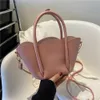 Bolsas noturnas 2pcs moda PU Candy Candy Color Crossbody Handbag Handbag Handbag Handbag Handbag Bolsa Crossbody Bucket L221014