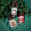 حقيبة حمل هدايا عيد الميلاد ذات الأرجل ثلاثية الأبعاد ثلاثية الأبعاد أكياس حلوى عيد الميلاد JNB16385