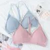 Yoga Outfit Women Sports Bras Triangle Cup Underwear Breathable High Impact For Gym Fitness Running Workout Sexy Y-shaped Tops