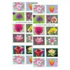 Newarts and Crafts Garden Beauty Postage Stamps 2 권의 책 20 미국 우편 1 등 웨딩 축하 기념일 꽃 파티 40 Dr Amdy