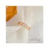 22101801 doppi anelli di diamanti con pietre laterali au750 farfalla in oro rosa 18 carati adorabile regalo di compleanno per ragazza adolescente Gioielli da donna