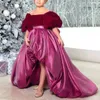 Vestidos de meninas de flor de cristal de miçangas bling para adolescentes longos trem de Natal de lantejoulas de lantejoulas de feminino